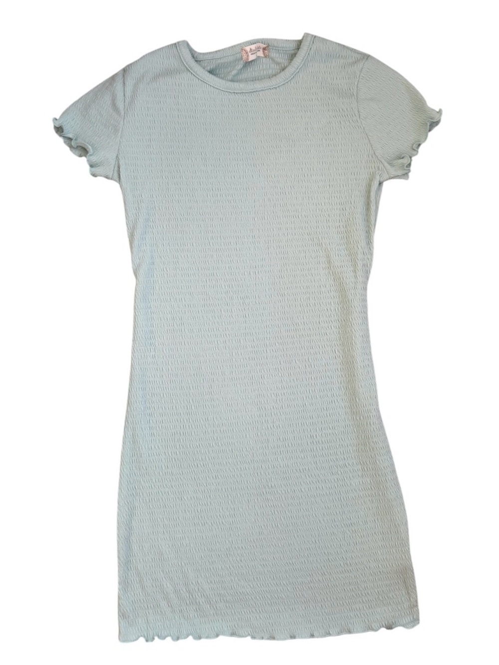 Altar’d State Ribbed Short Sleeve Mini Dress
